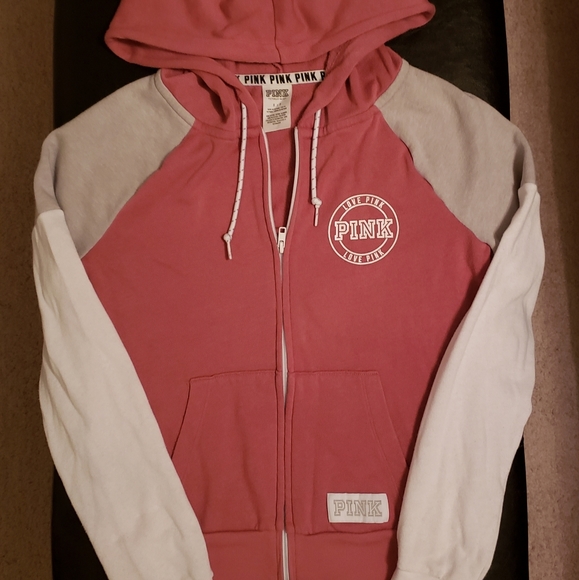 PINK Victoria's Secret Jackets & Blazers - ❤️SOLD❤️Victoria's Secret VS PINK Hoodie Jacket